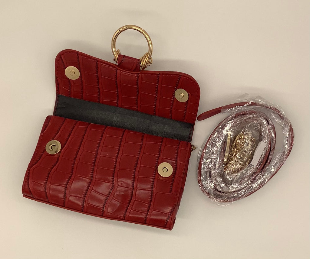 Faux Snake Skin Purse/Fanny Pack