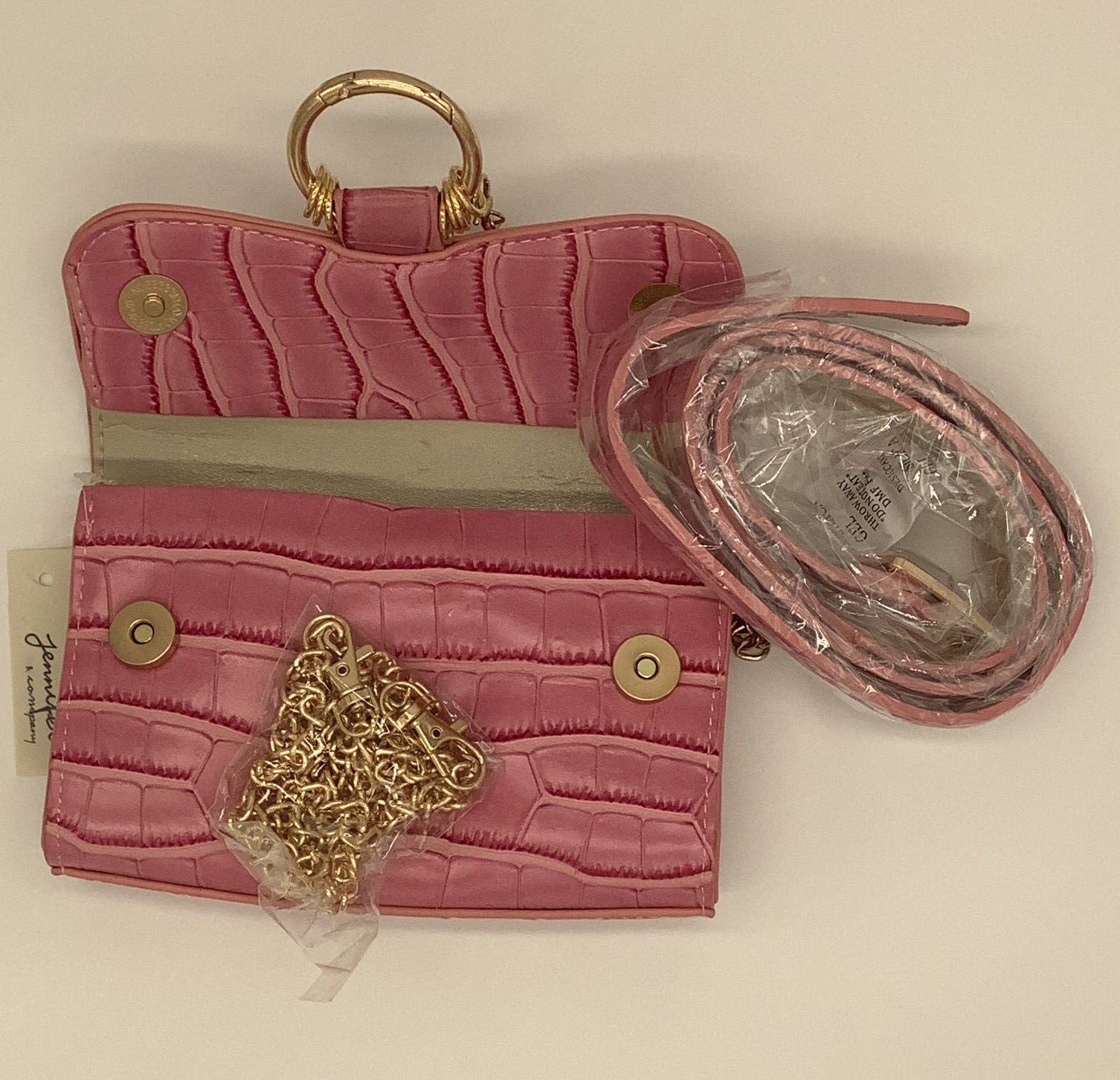 Faux Snake Skin Purse/Fanny Pack